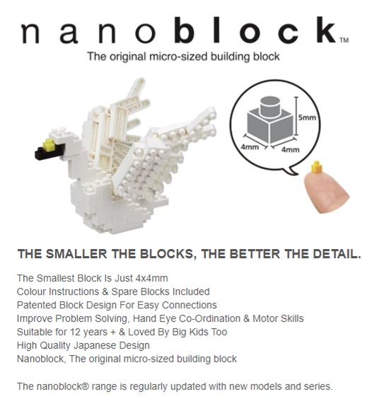 nanoblock - Swan