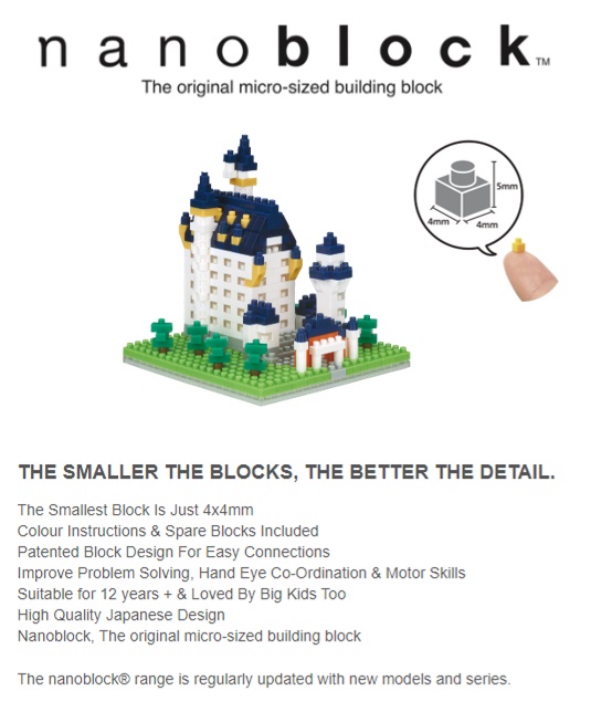 nanoblock - Neuschwanstein Castle, DEU