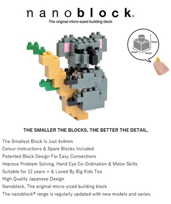 nanoblock - Koala