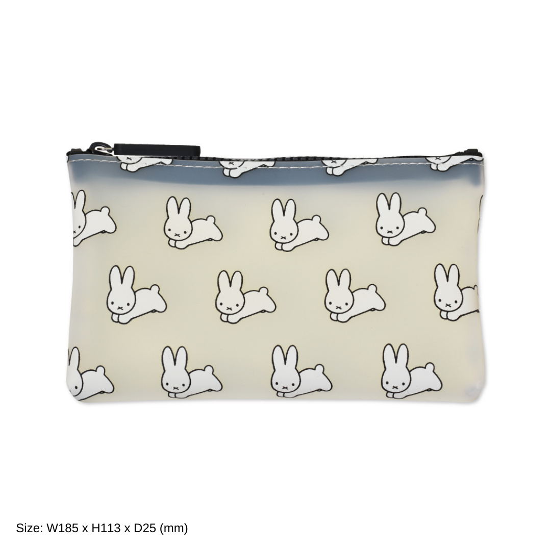 P+G Design - NUU-Lge Dick Bruna Clear White Zipper Pouch