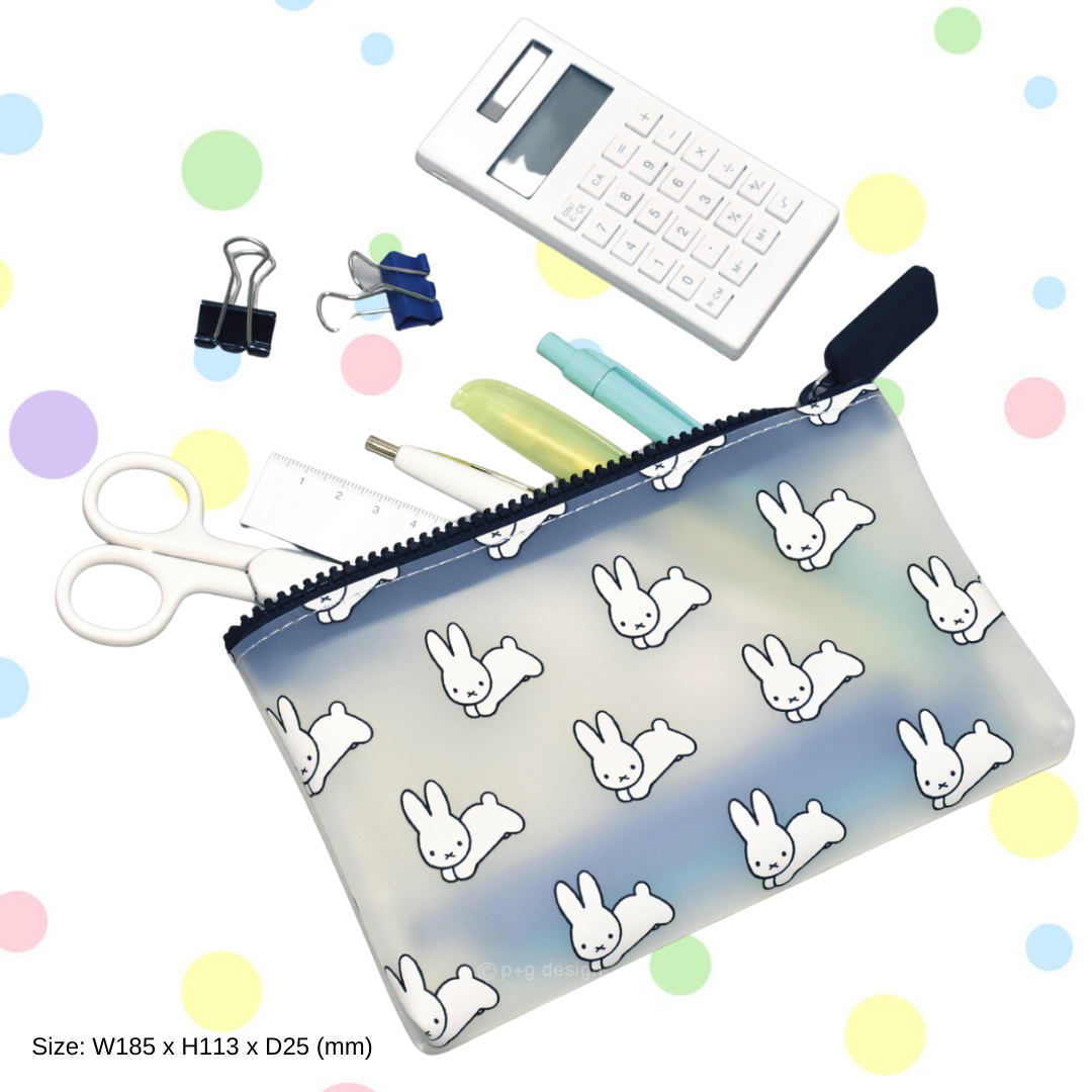 P+G Design - NUU-Lge Dick Bruna Clear White Zipper Pouch