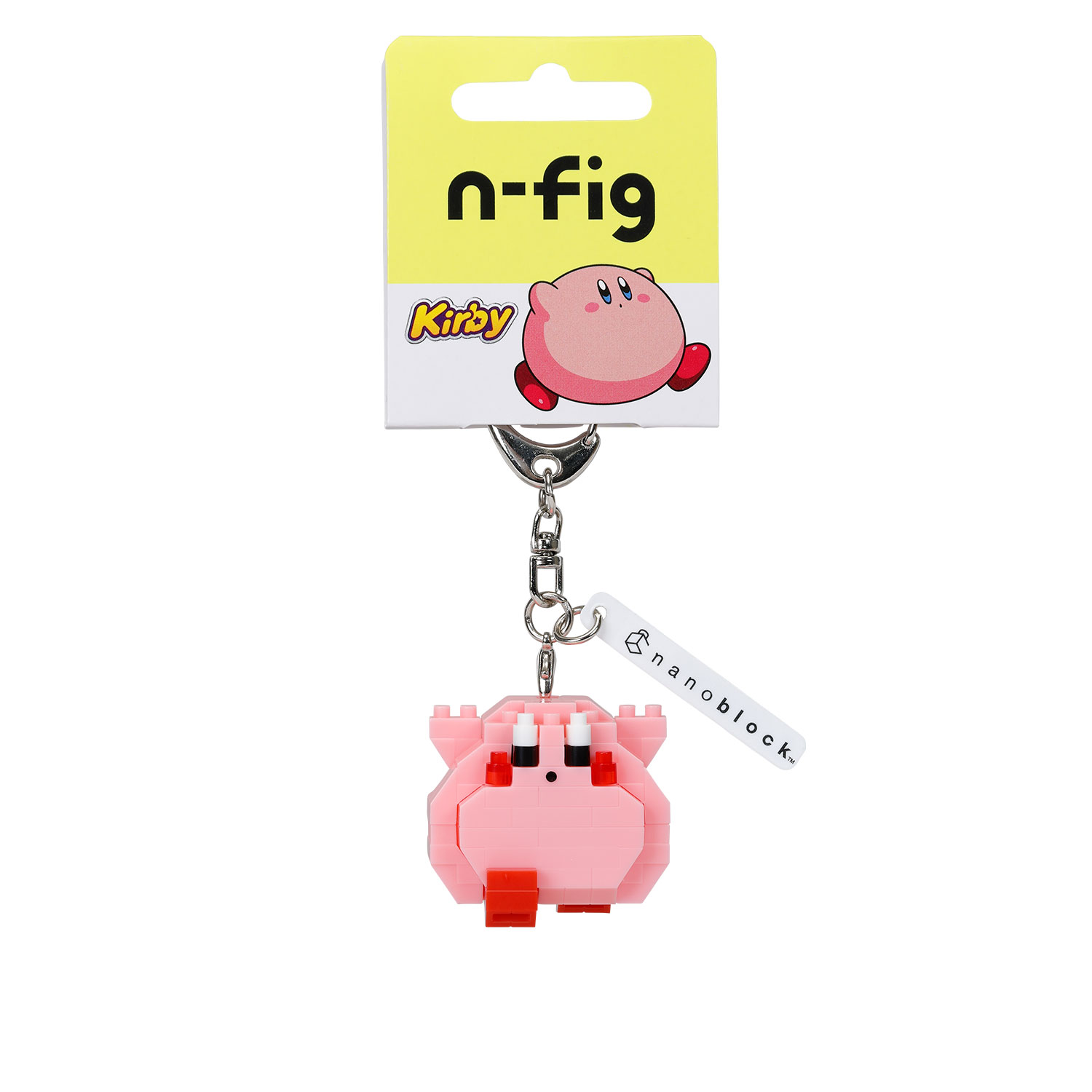 N-FIG mini - Kirby Full Belly keyring / bag tag