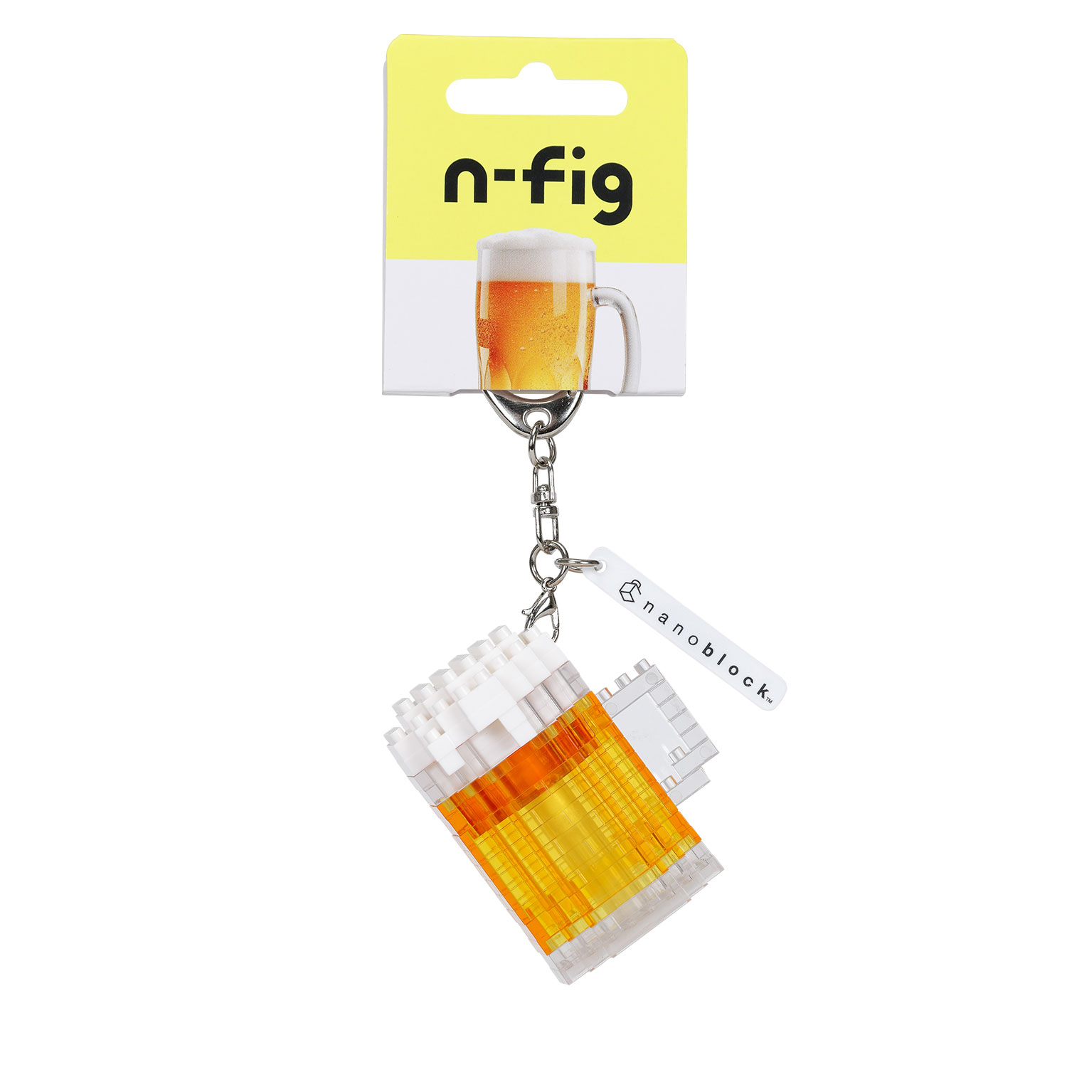 N-FIG - Fab Food Beer keyring / bag tag