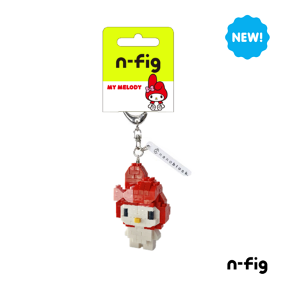 N-FIG - Sanrio My Melody keyring / bag tag