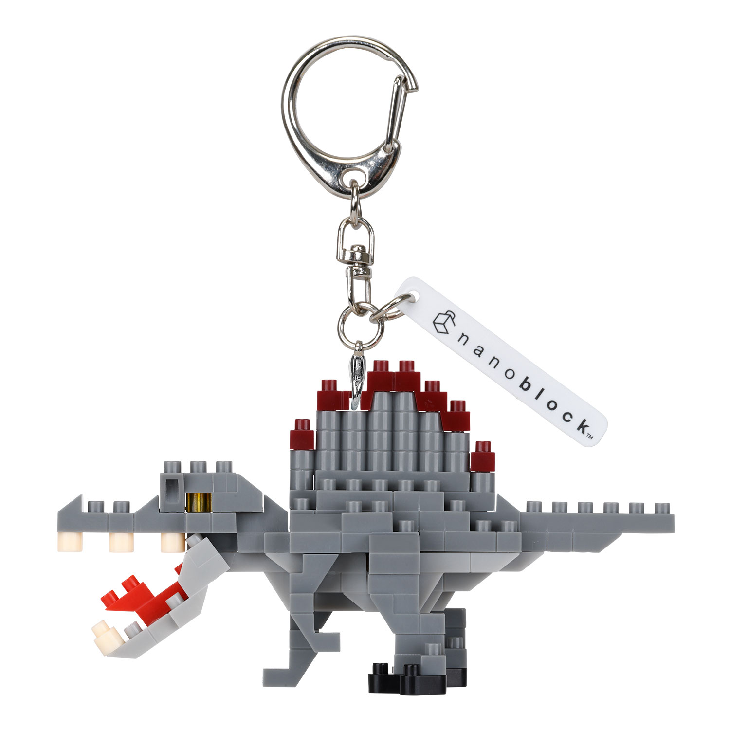 N-FIG - Roarsome Dinosaur Spinosaurus keyring / bag tag