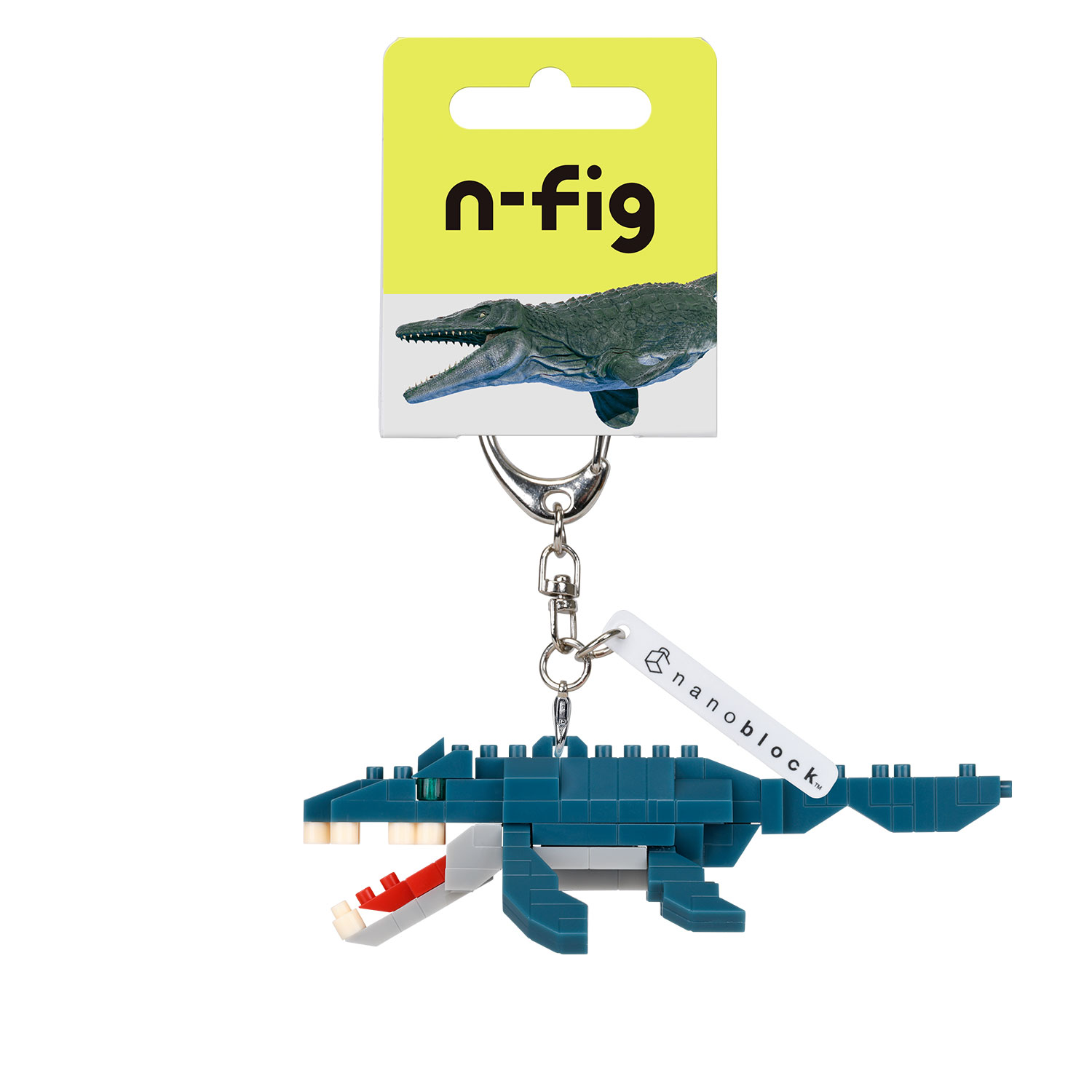 N-FIG - Roarsome Dinosaur Mosasaurus keyring / bag tag