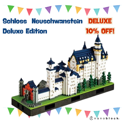 nanoblock - Schloss Neuschwanstein Deluxe Edition