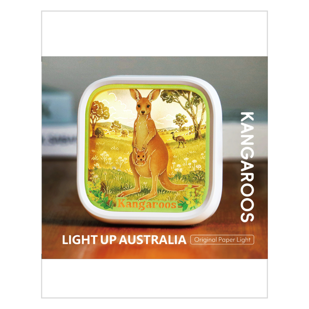 Light Up Australia - Kangaroos