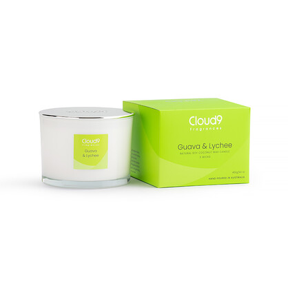 Guava & Lychee Candle 3 Wick