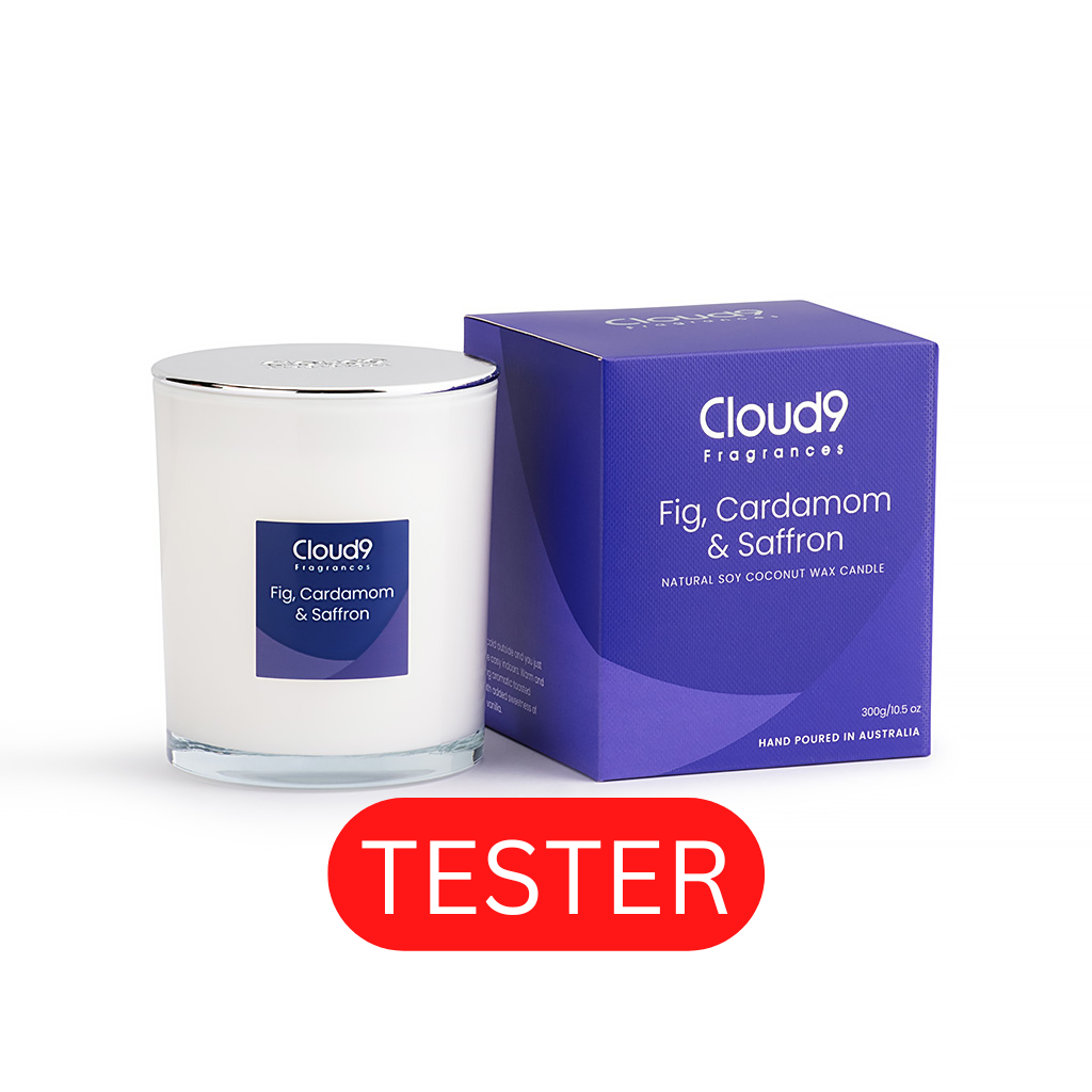 Wholesale Cloud Nine Fragrances Fig, Cardamom & Saffron Candle Tester