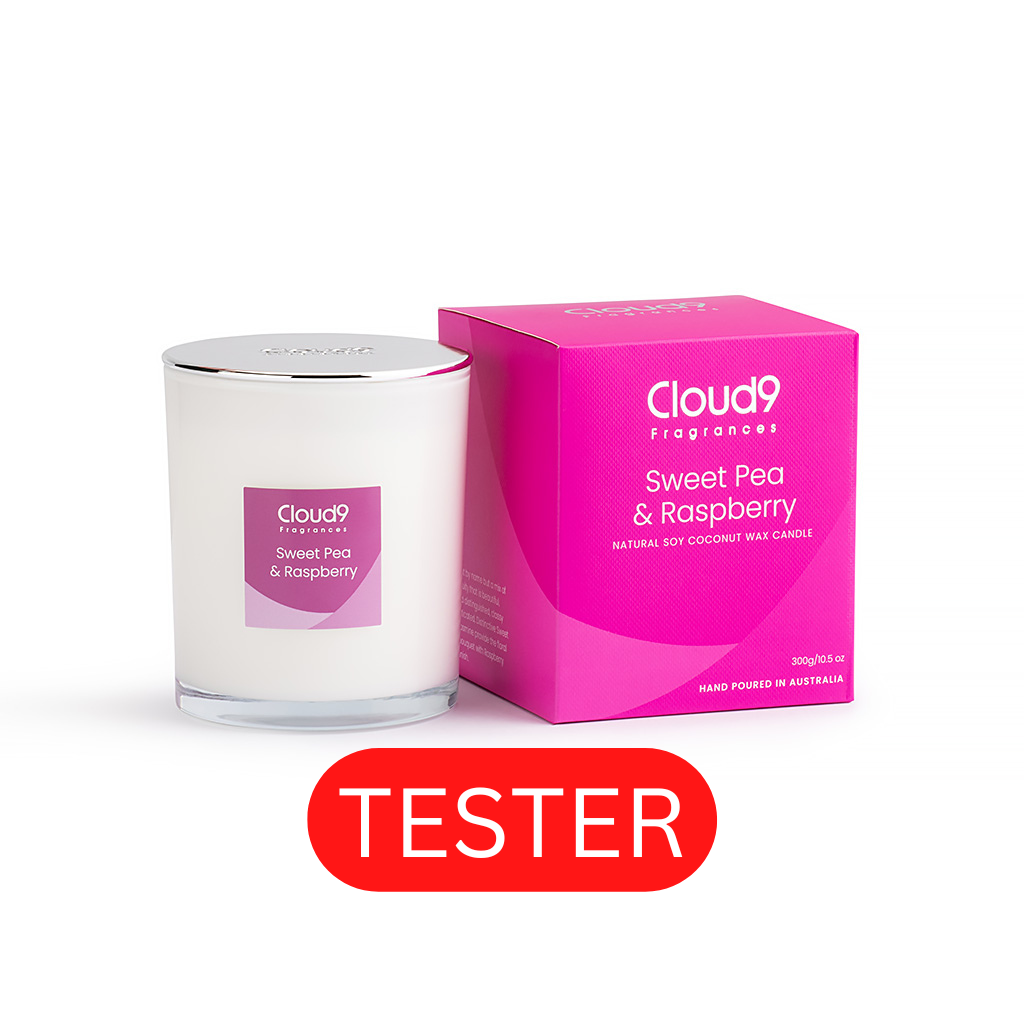 Sweet Pea Raspberry Wholesale Sweet Pea & Raspberry Candle Tester - Cloud Nine Fragrances ...