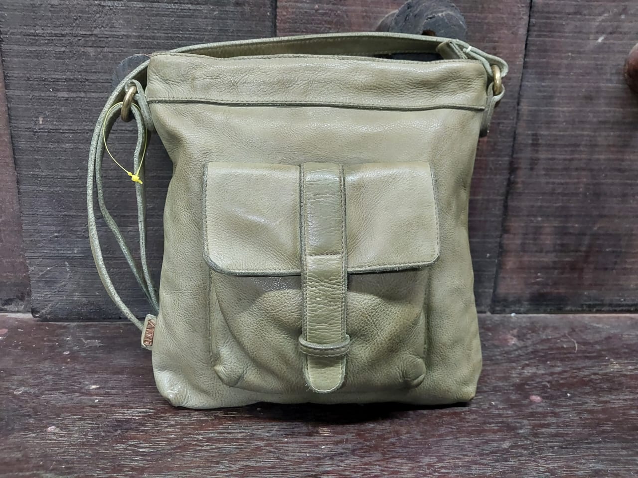 Presley Tab Crossbody Pistachio