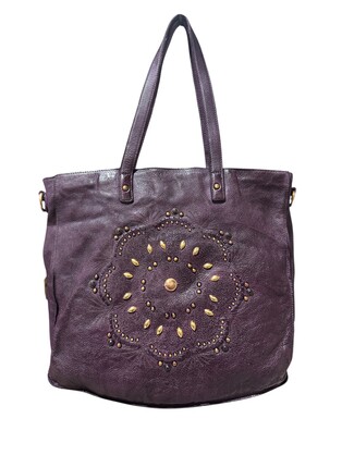 Lacy Tote Amethyst