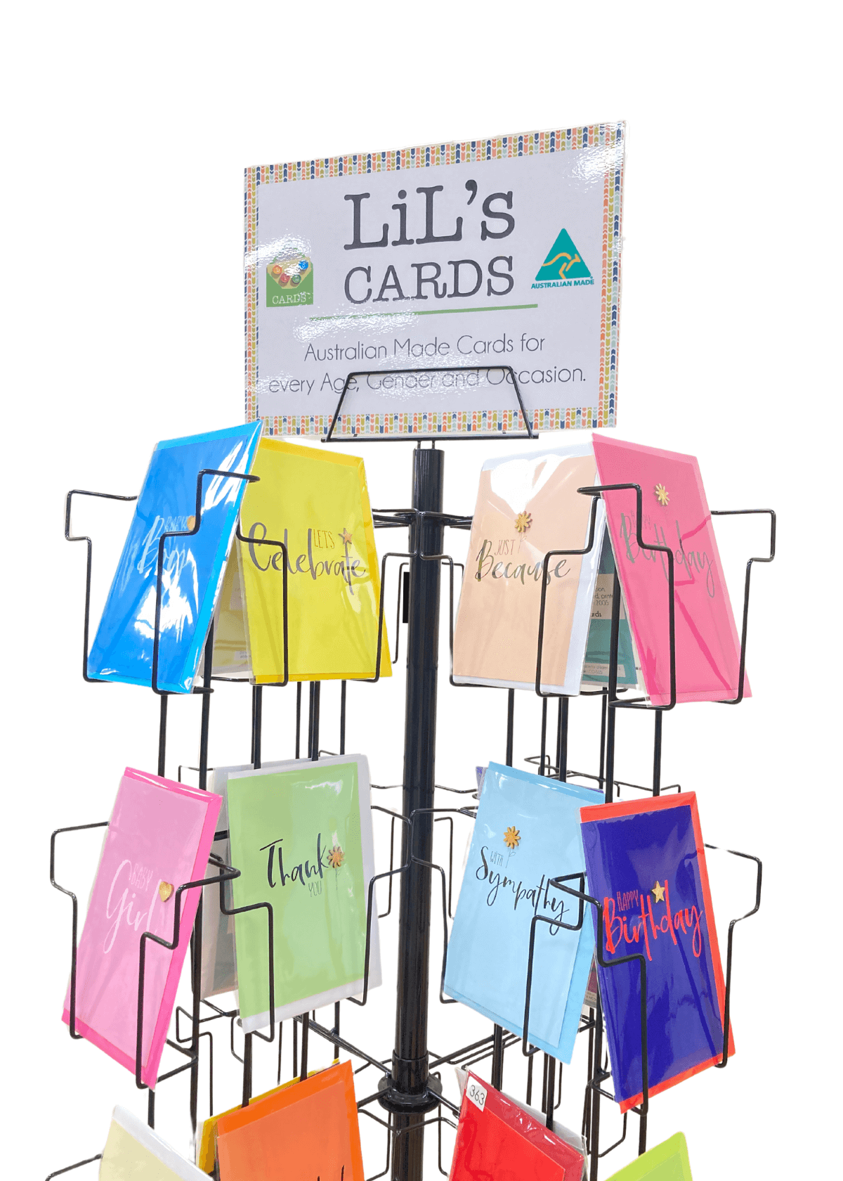 Wholesale Greeting Card Floor Display Spinner - Stand only - Lil's ...