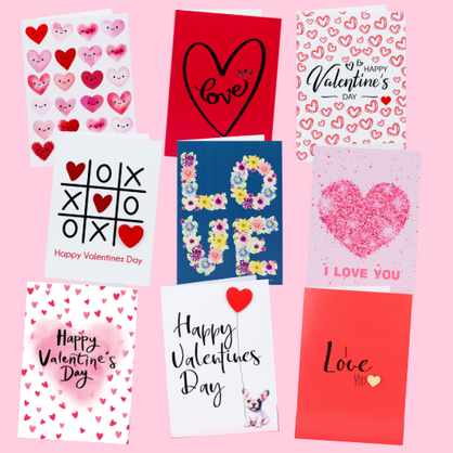Love Cards Pack - 54 Greeting Cards - Order in bulk & save $20.00