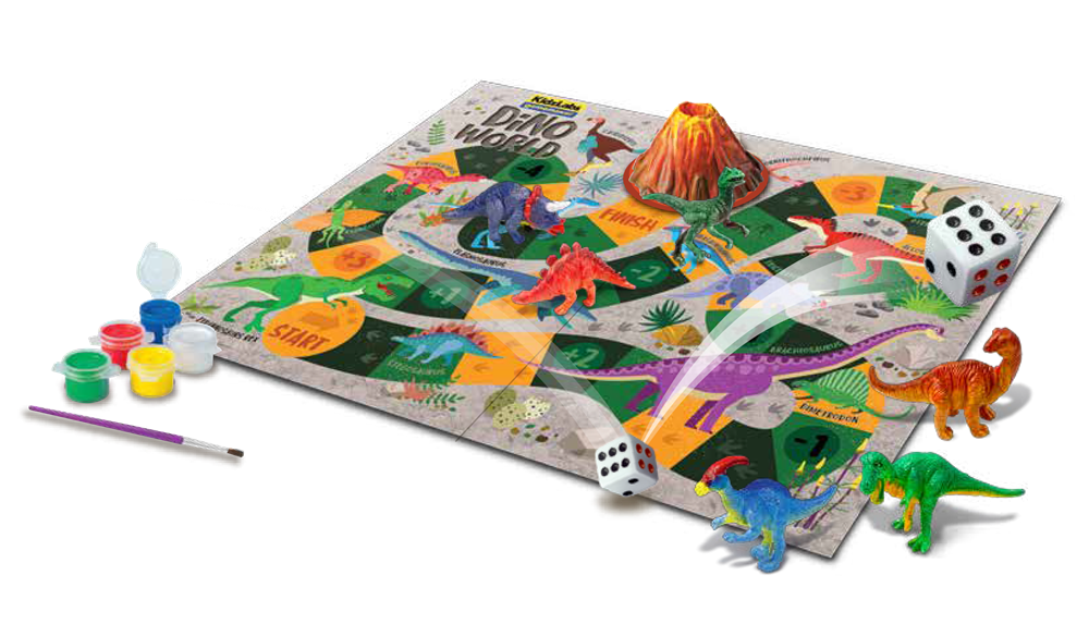 4M - KidzLabs - Gamemaker - Dino World Paint & Play