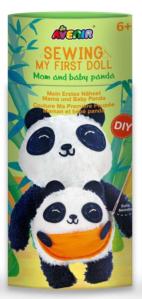 Avenir - Sewing My First Doll - Panda