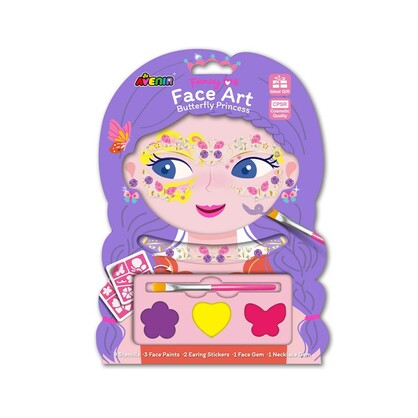 Avenir - My Creative Face Art Kit - Butterfly Princess - 12 Unit Display