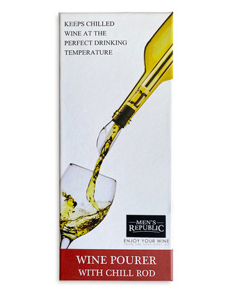 Men's Republic Wine Chiller Stick with Aerator & Pourer