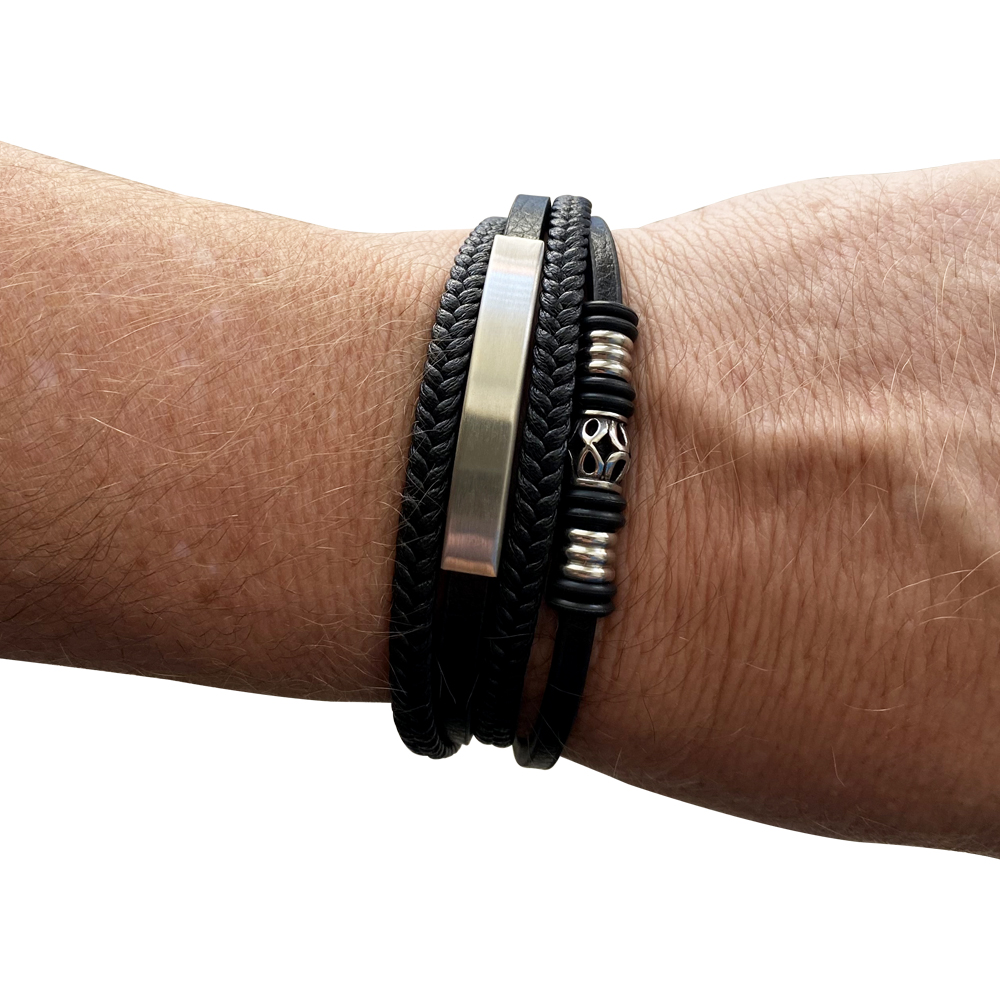 Men's Republic Multi Leather Bracelet