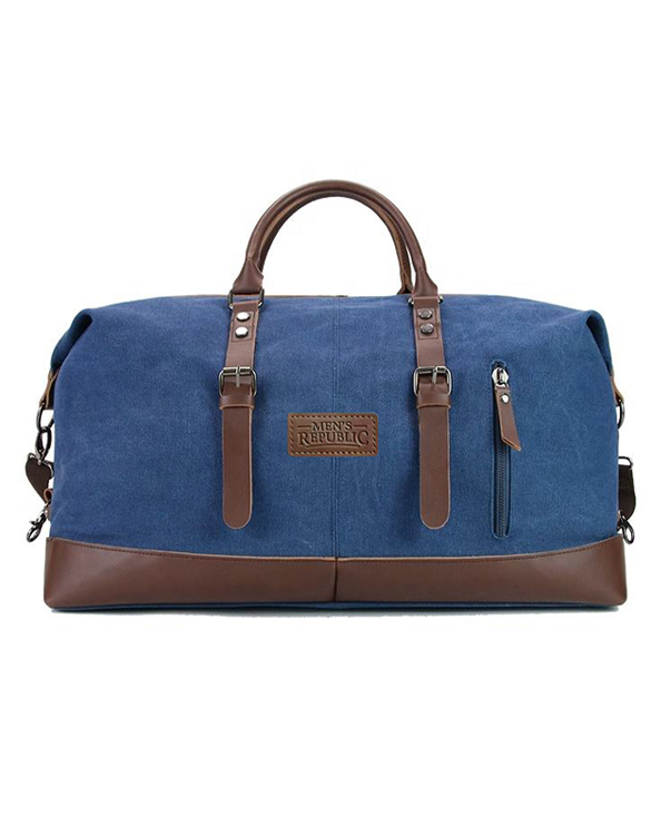 Men's Republic Canvas Weekend Bag - Blue