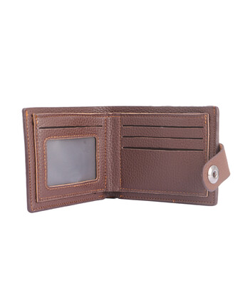 Men's Republic Watch set with Leather Wallet - Brown