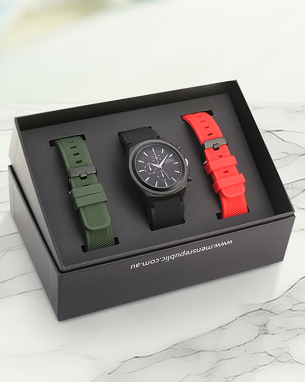Men's Republic Watch set - Replaceable Bands