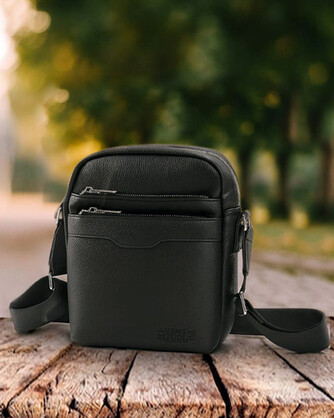 Deluxe Cross Body Bag - Black