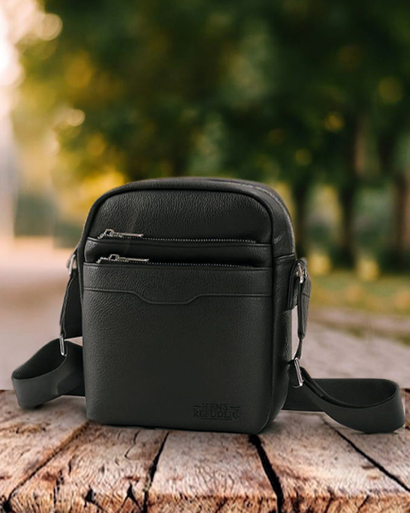 Deluxe Cross Body Bag - Black