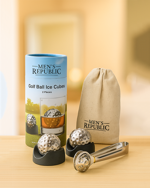 Men's Republic Golf Ball Ice Cubes - 2 Pieces