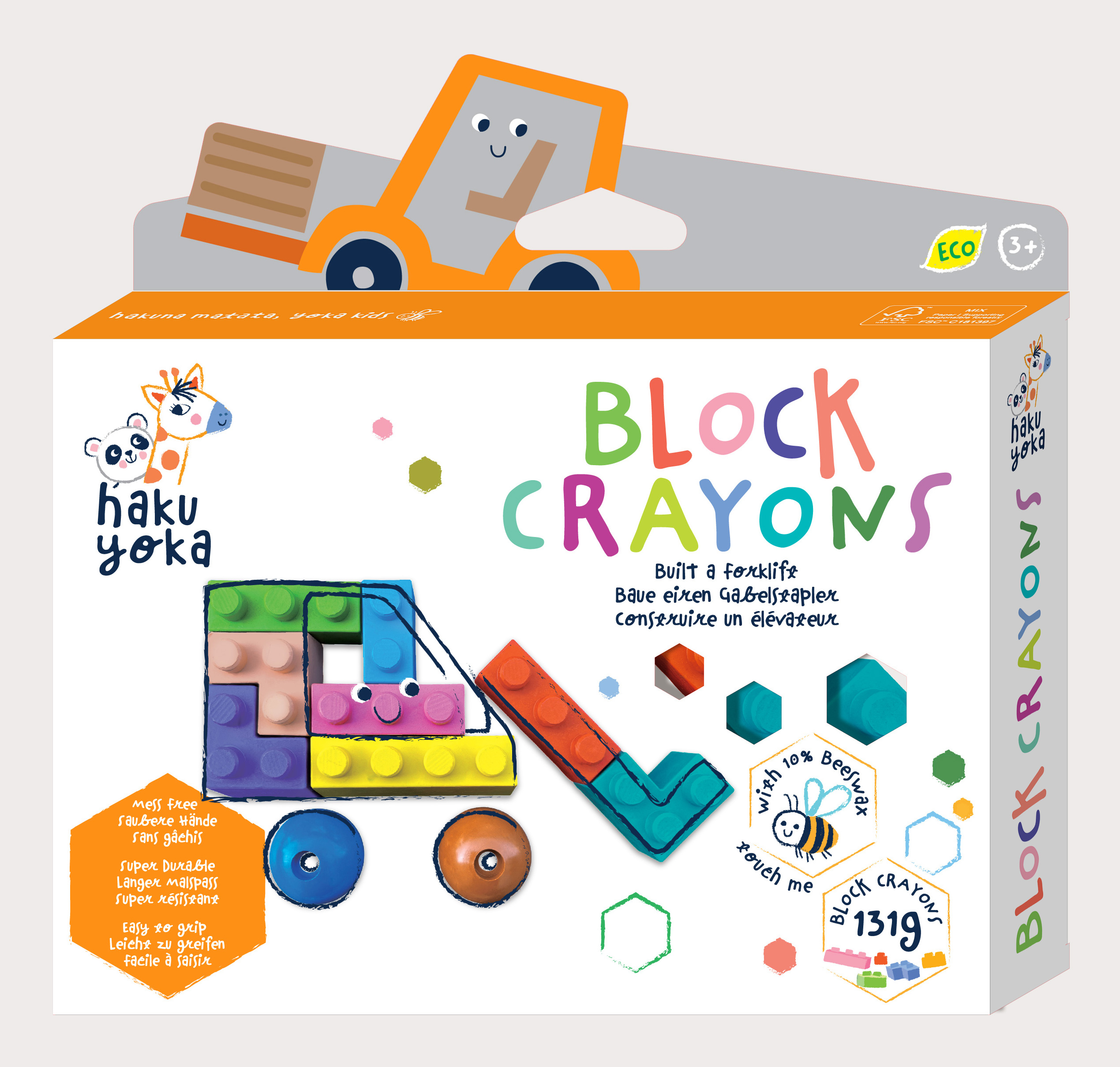 Block Crayons - Forklift