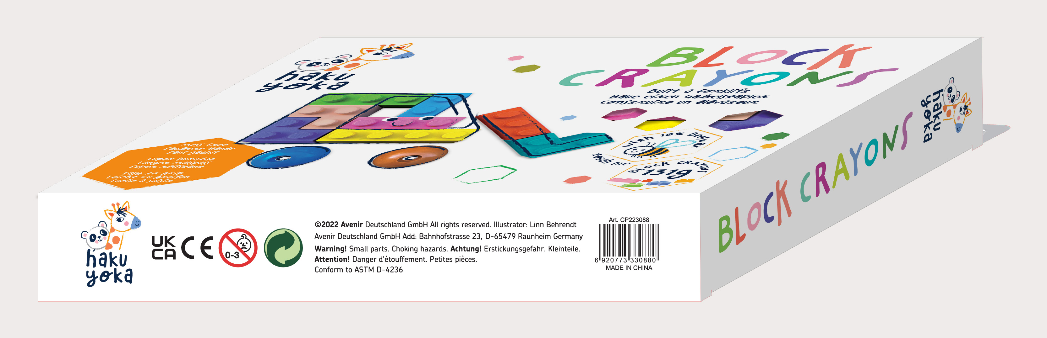 Block Crayons - Forklift