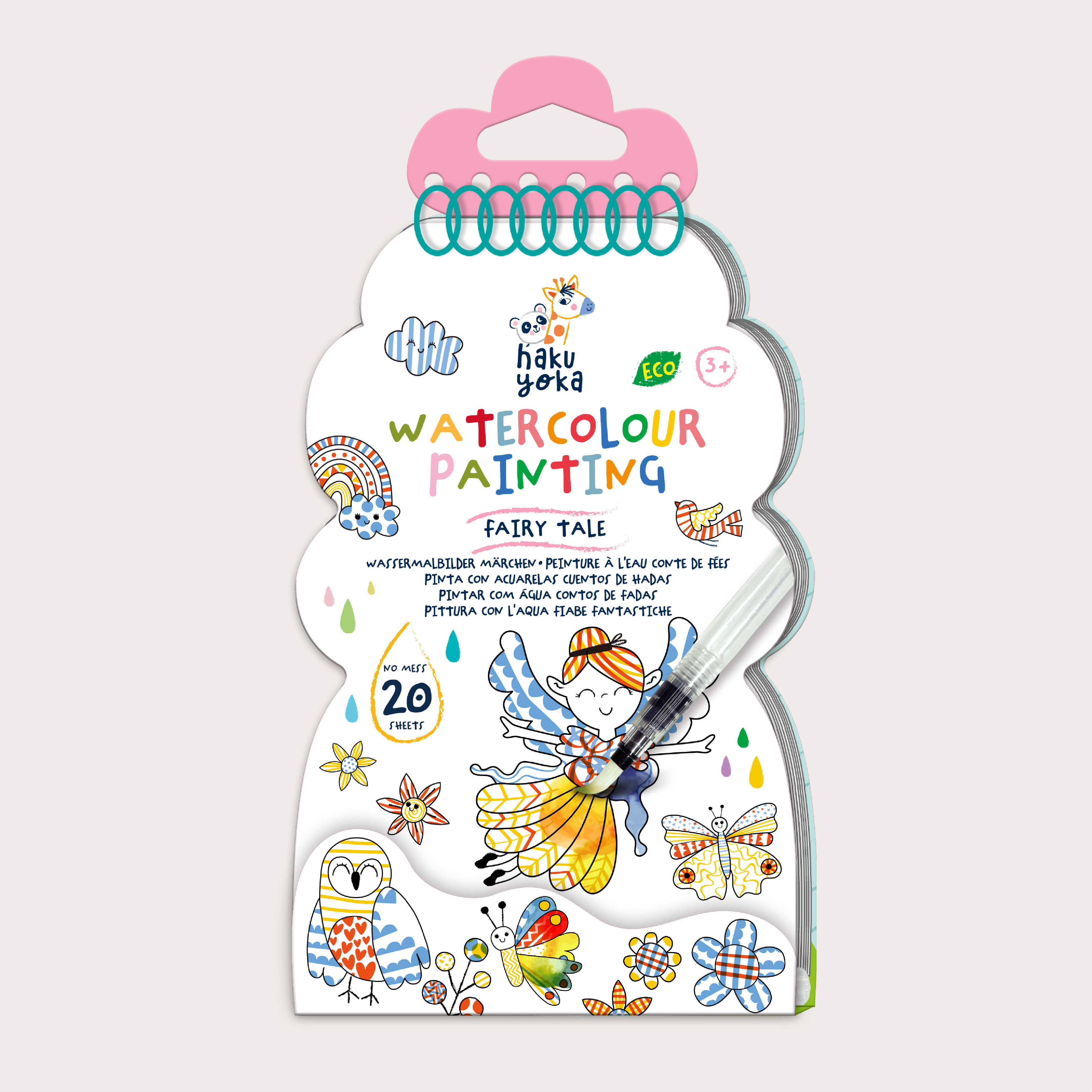 Watercolour Painting Fairy Tale