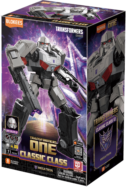 Blokees Figures - Transformers (Model Kit)   Classic Class 12 -  One Megatron