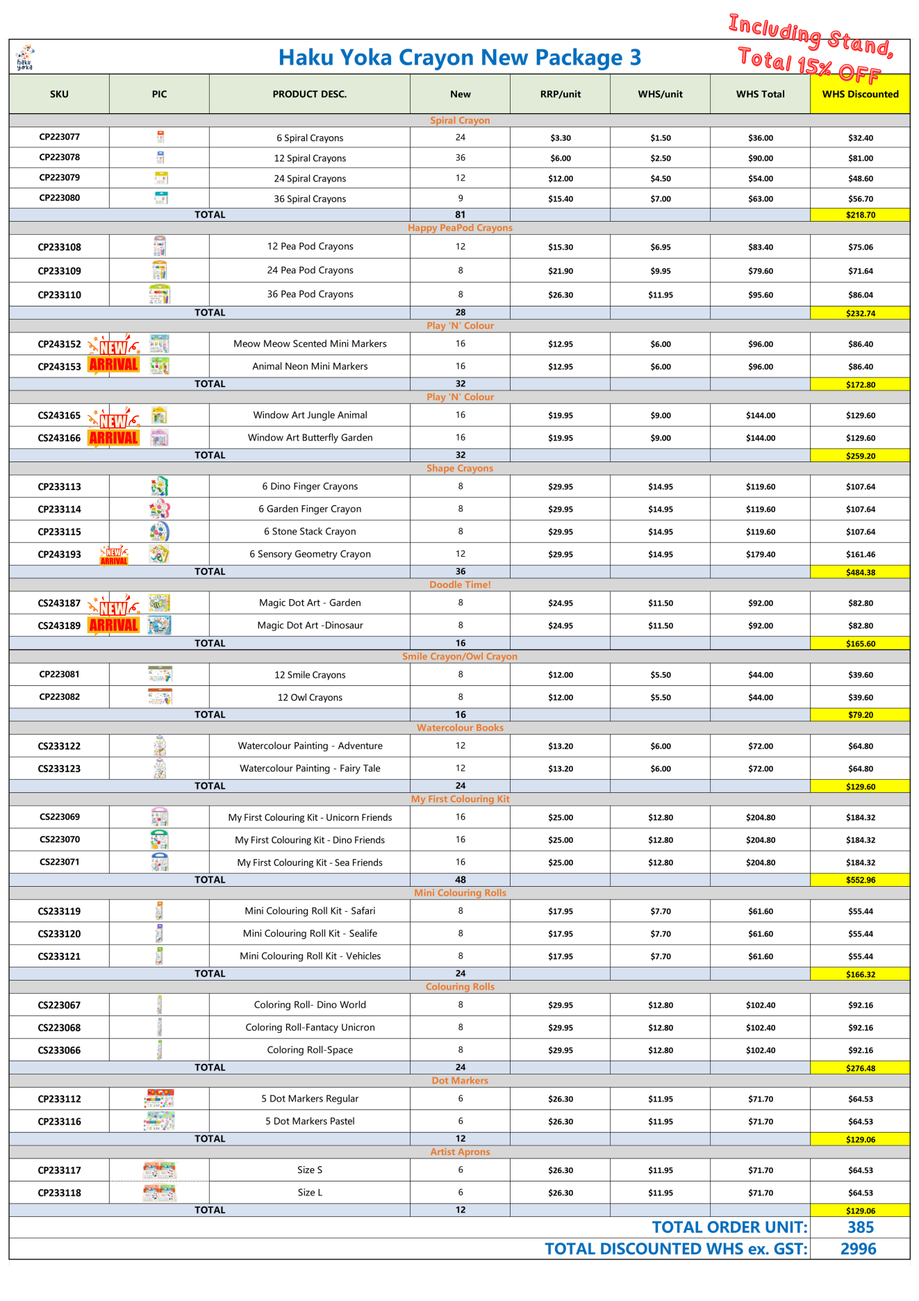 *HOT* HAKU YOKA NEW PACKAGE 3