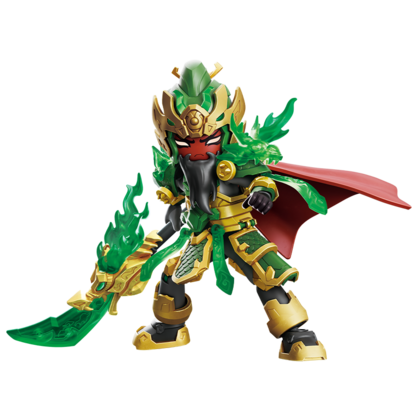 Blokees Figures - Hero Infinity (Model Kit)  Armor Version 21 -Guan Yu (Divine Armour)