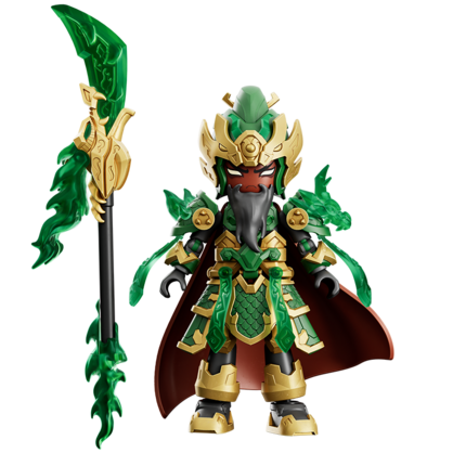 Blokees Figures - Hero Infinity (Model Kit)  Armor Version 21 -Guan Yu (Divine Armour)