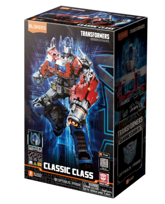 Blokees Figures - Transformers (Model Kit) Classic Class 01 - Optimus Prime (12.5cm)