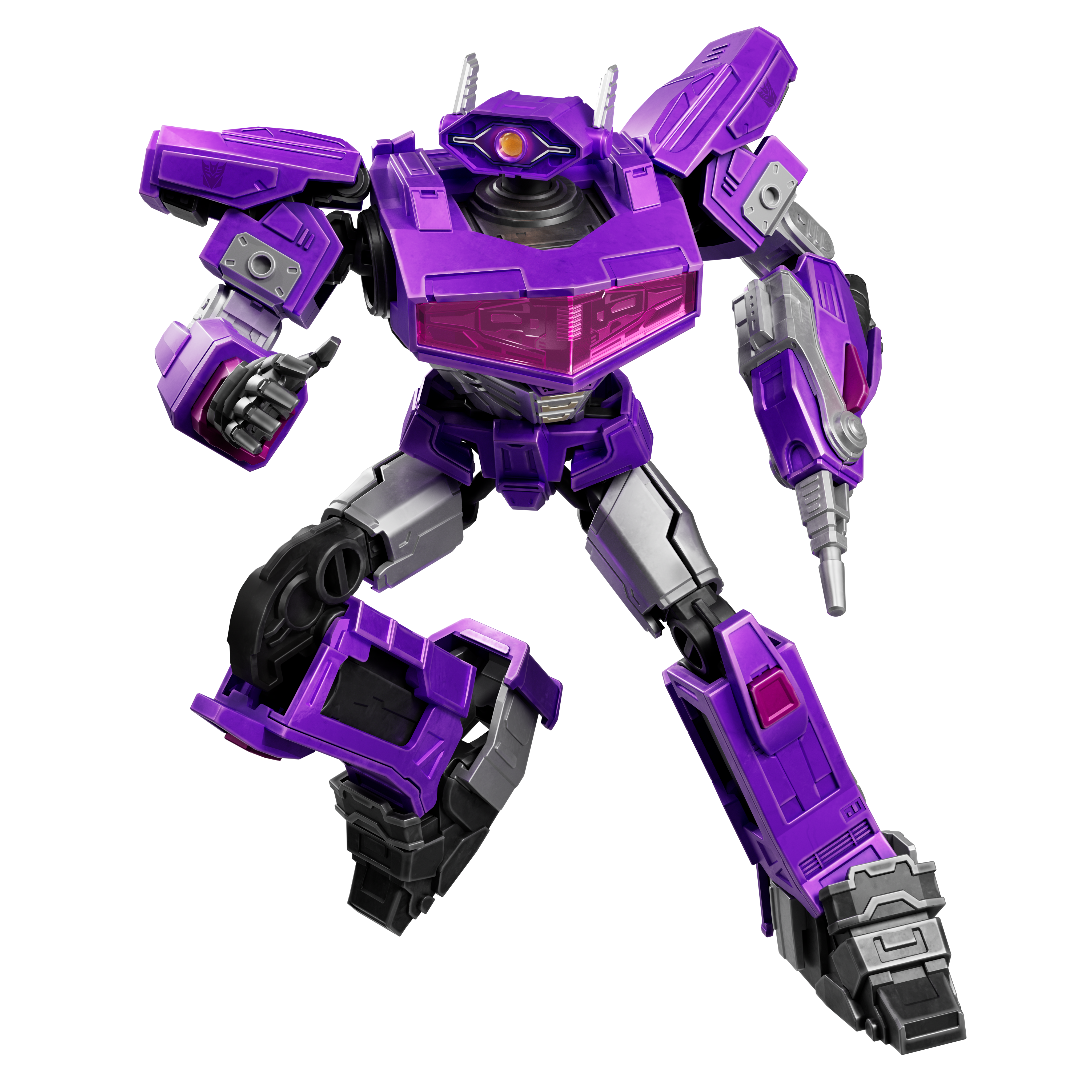 Blokees Figures - Transformers (Model Kit) Classic Class 18 - Shockwave (12.5cm)