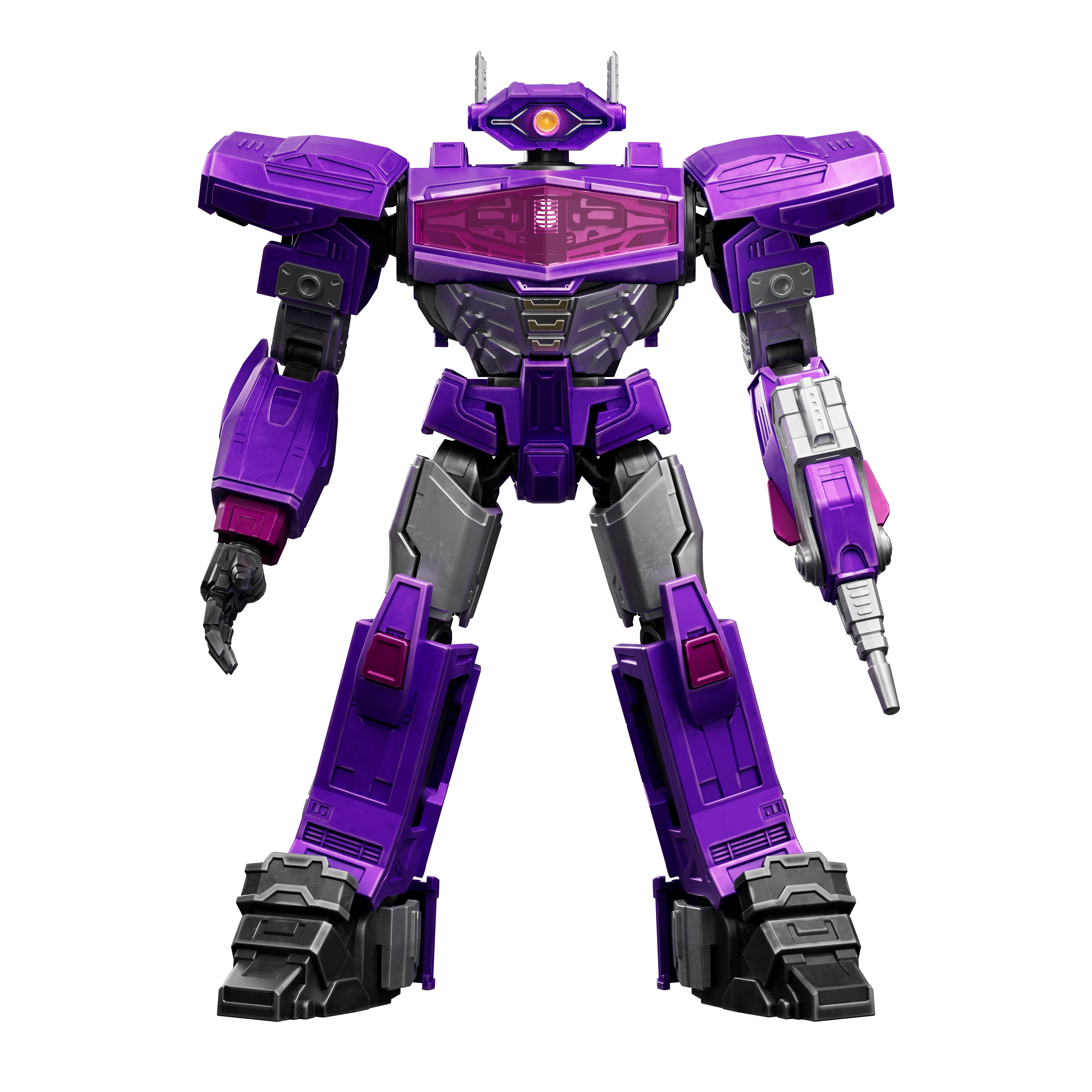Blokees Figures - Transformers (Model Kit) Classic Class 18 - Shockwave (12.5cm)
