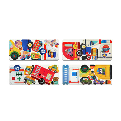 Travel Magnetic Box- Vehicles