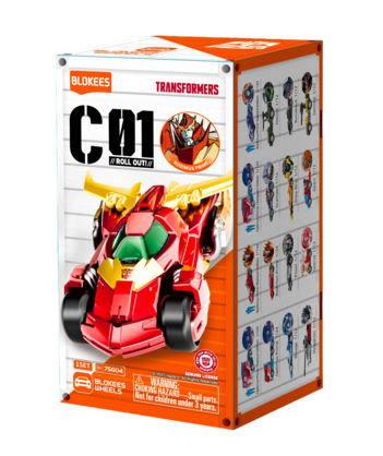 (Blind box) Blokees Wheels PDQ (12 in 1) - Transformers  C01  - Auto Prime