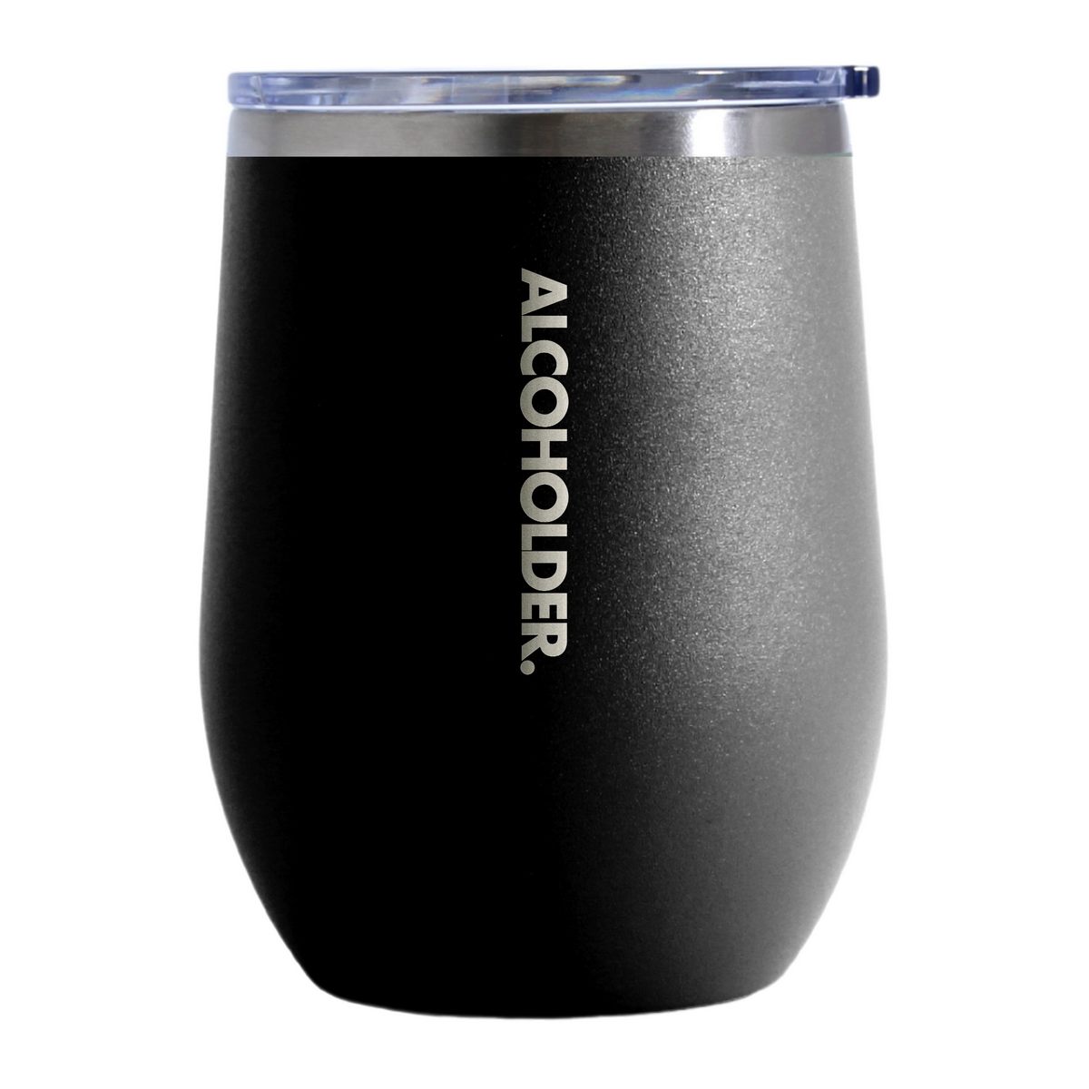 Stemless Vacuum Insulated Wine Tumbler - Powder Coated Matte Finish