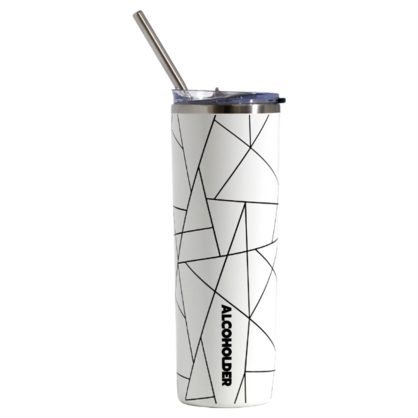 SKNY Slim Insulated Tumbler - Luxe Geo - 590ml (20oz)