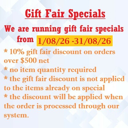 Gift Fair Specials 2026