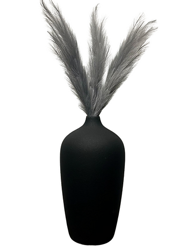 Marly Black Floor Vase/Pot Medium