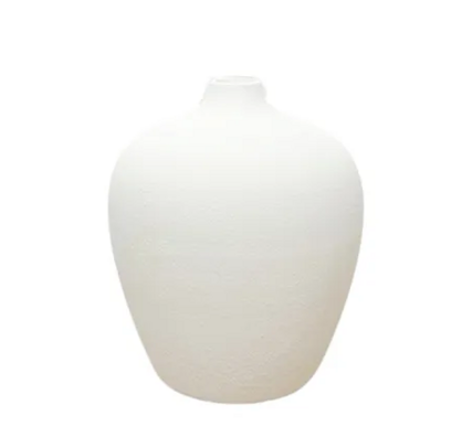 Marly White Floor Vase/Pot Small