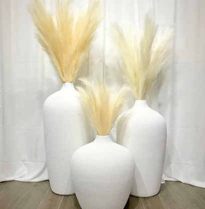Marly White Floor Vase/Pot Small