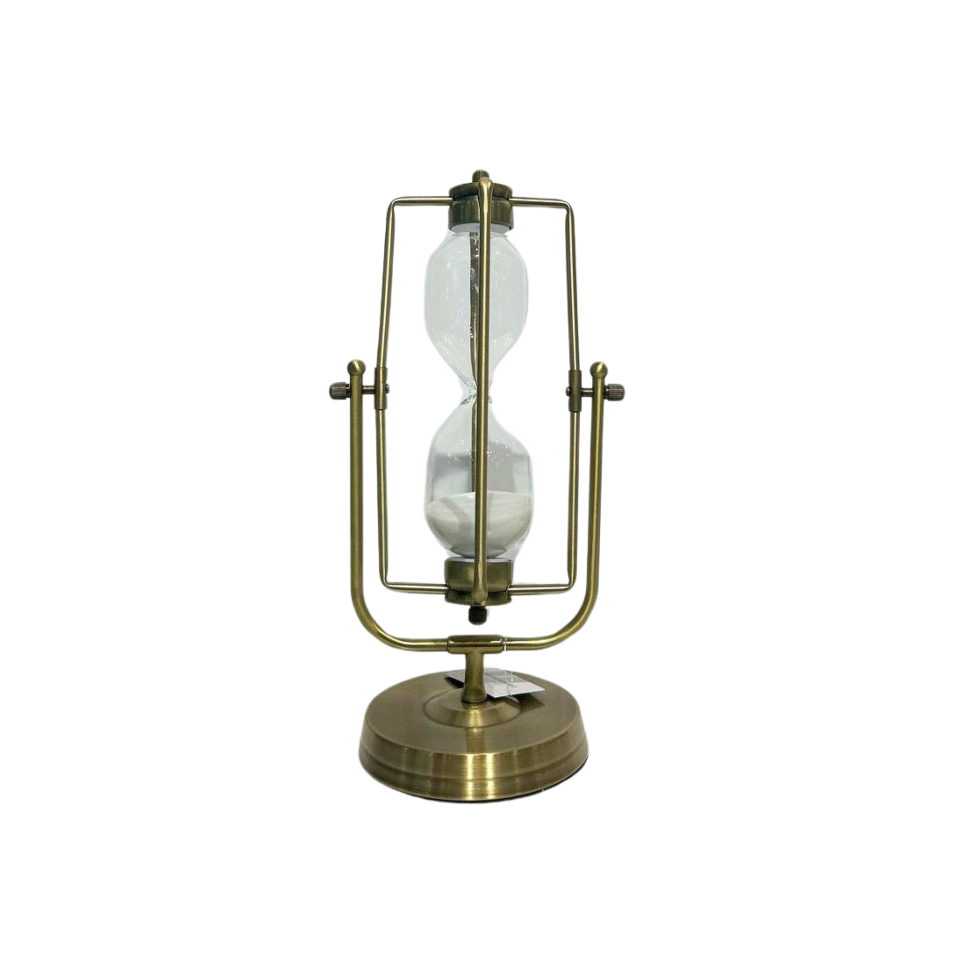 Rectangle Brass Hour Glass 30min Small