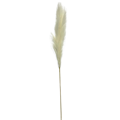 Artificial White Feather 1m
